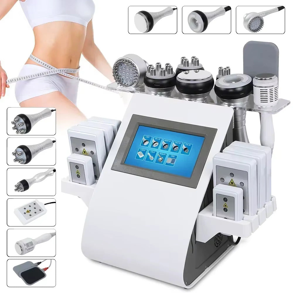 9-in-1 Full Body Ultrasonic Cavitation & Spa Machine