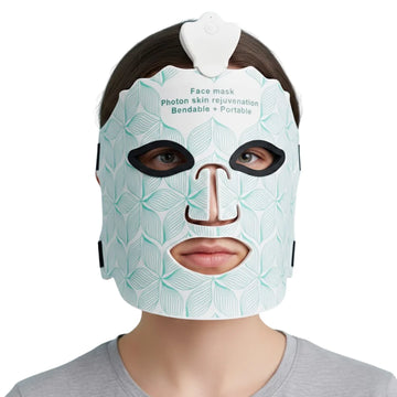 Wireless Flexible LED Light Therapy Mask - 0