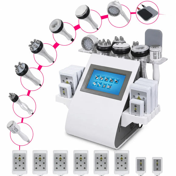 9-in-1 Full Body Ultrasonic Cavitation & Spa Machine