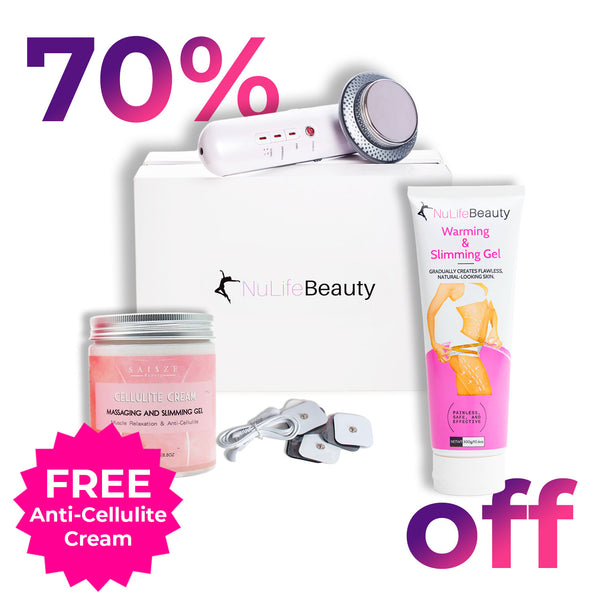 Image for Device + Slimming & Warming Gel + Sticky Pads + FREE Anti-Cellulite Cream