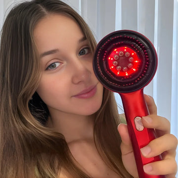 Red Light Scalp Massager Brush - 0