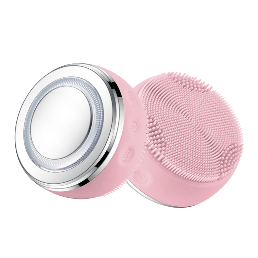Buy pink Electric Facial Cleansing Brush